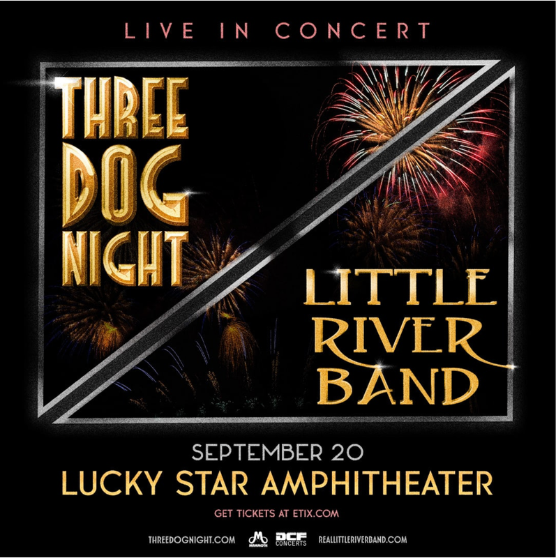 ⑦ 道楽　dowluck Three Dog Night & Little River Band in Concert | TravelOK.com